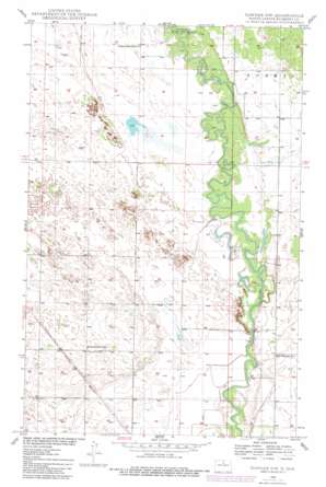 Towner Nw topo map