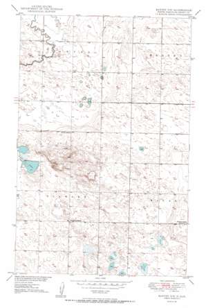 Bantry Nw USGS topographic map 48100d6