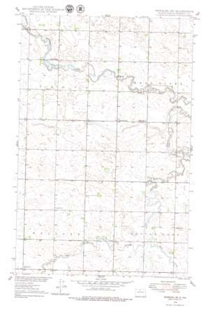 Newburg SW USGS topographic map 48100e8
