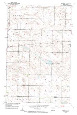 Upham Ne USGS topographic map 48100f5