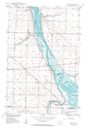 Deep USGS topographic map 48100f7