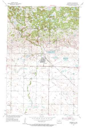 Dunseith USGS topographic map 48100g1