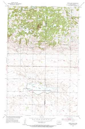 Lords Lake USGS topographic map 48100g2