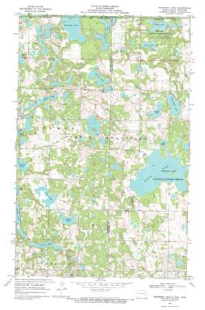 Boundary Lake USGS topographic map 48100h2