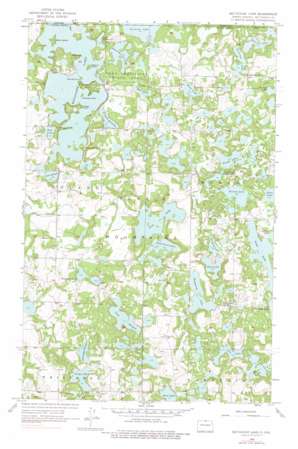 Metigoshe Lake USGS topographic map 48100h3