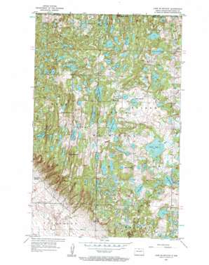 Lake Klingenberg USGS topographic map 48100h4
