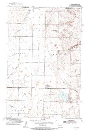Souris USGS topographic map 48100h6