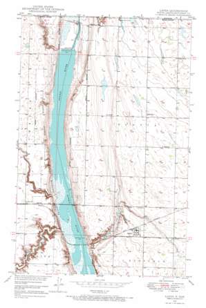 Landa USGS topographic map 48100h8