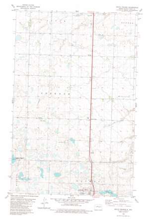 South Prairie topo map