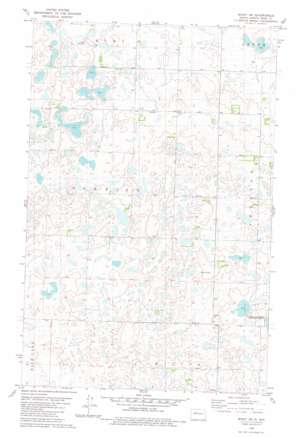 Minot SW USGS topographic map 48101a4