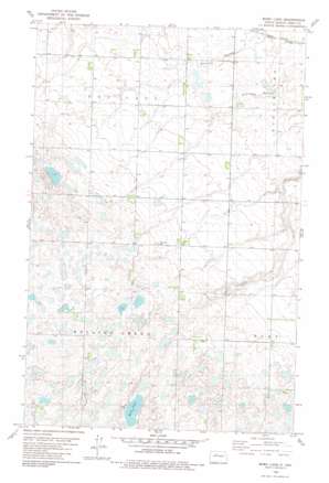 Mork Lake USGS topographic map 48101b5