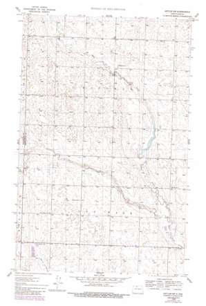 Antler Sw USGS topographic map 48101g4