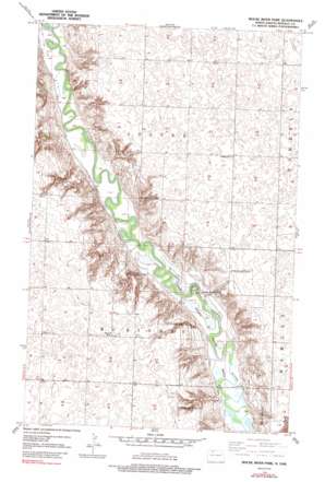 Mouse River Park USGS topographic map 48101g7