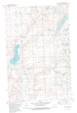 Shell Lake USGS topographic map 48102b1