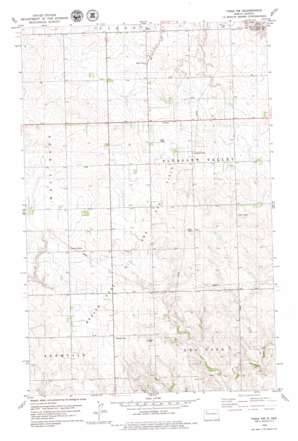 Tioga Sw USGS topographic map 48102c8