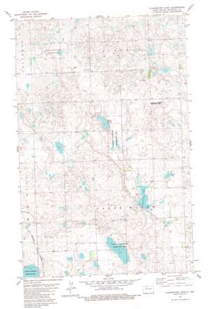 Clearwater Lake USGS topographic map 48102d3