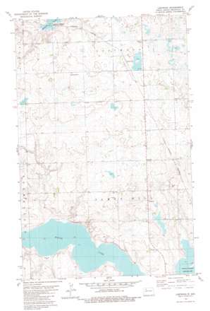 Lostwood USGS topographic map 48102d4