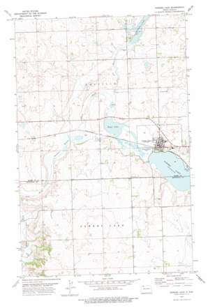 Powers Lake USGS topographic map 48102e6