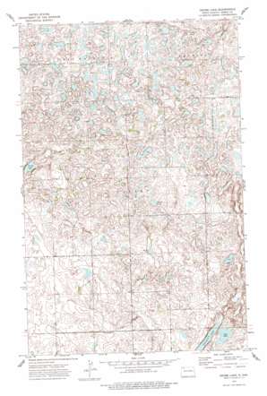 Powers Lake USGS topographic map 48102f6