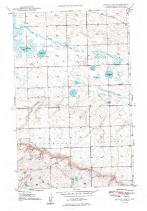 Rennie Lake USGS topographic map 48102g5
