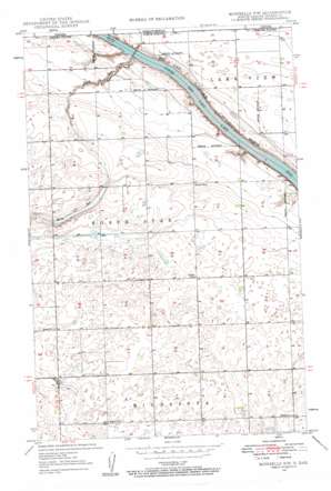 Bowbells NW USGS topographic map 48102h2