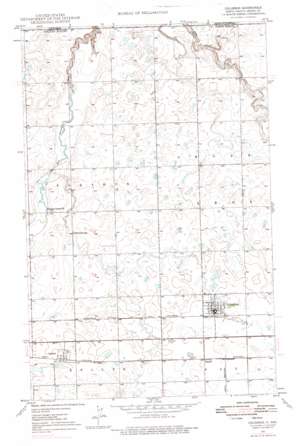 Columbus USGS topographic map 48102h7