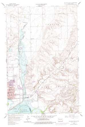Williston East USGS topographic map 48103b5