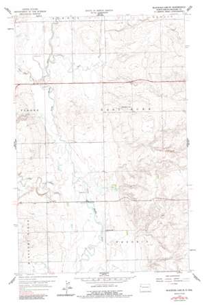 Blacktail Lake SE USGS topographic map 48103c5