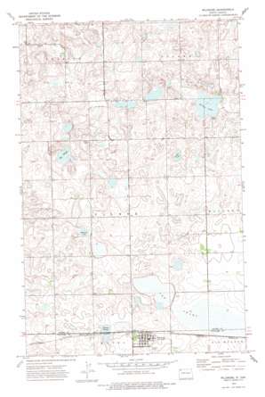 Wildrose USGS topographic map 48103f2