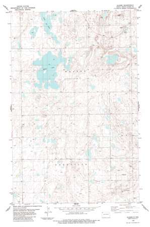Alkabo USGS topographic map 48103g8
