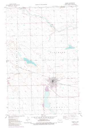 Crosby topo map
