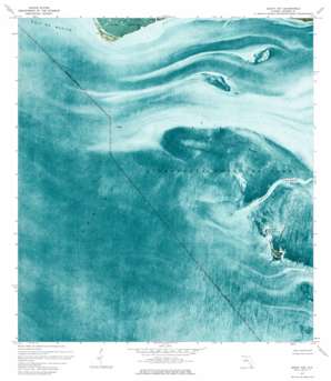 Sandy Key USGS topographic map 25081a1