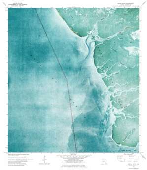 Shark Point USGS topographic map 25081d2