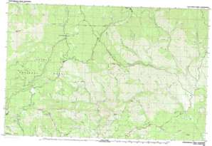 Chanchelulla Peak USGS topographic map 40122d7