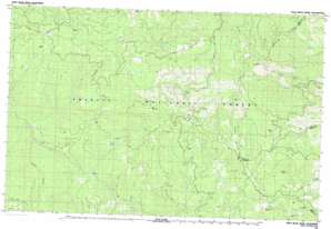 Pony Buck Peak USGS topographic map 40123c1