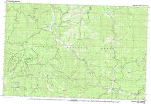Dubakella Mountain USGS topographic map 40123d1