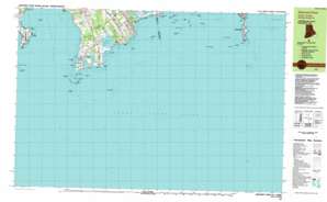 Sakonnet Point USGS topographic map 41071d1