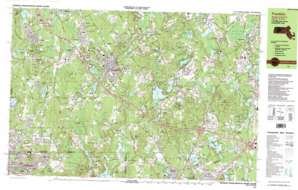 Wrentham USGS topographic map 42071a3