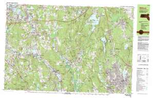 Worcester South USGS topographic map 42071b5