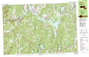East Brookfield USGS topographic map 42072b1