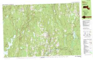 Petersham USGS topographic map 42072d1