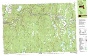 Orange USGS topographic map 42072e3