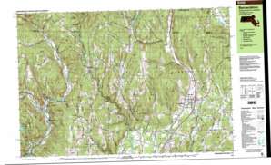 Bernardston USGS topographic map 42072f5