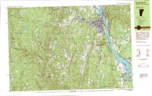 Brattleboro USGS topographic map 42072g5