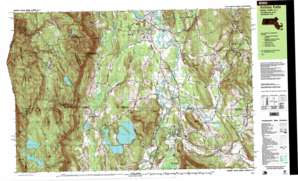 Ashley Falls USGS topographic map 42073a3
