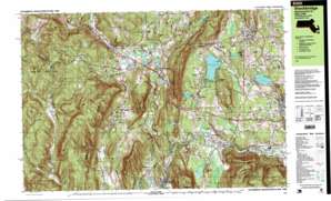 Stockbridge USGS topographic map 42073c3