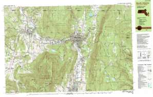 North Adams USGS topographic map 42073f1