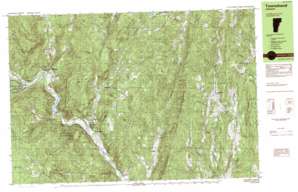 Townshend USGS topographic map 43072a5