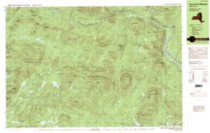 Cathead Mountain topo map