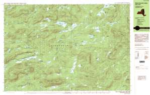 Spruce Lake USGS topographic map 43074e5